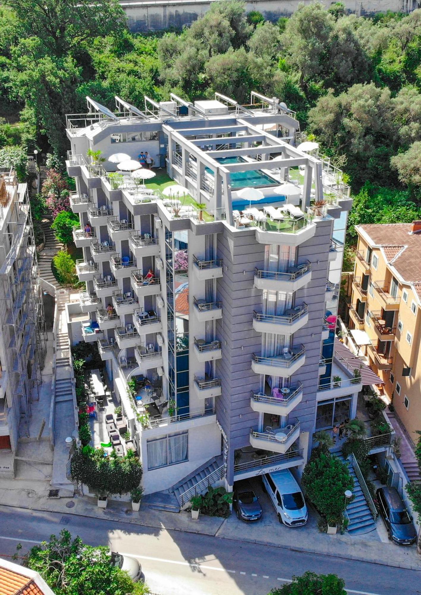 Hotel La mer Budva Buitenkant foto